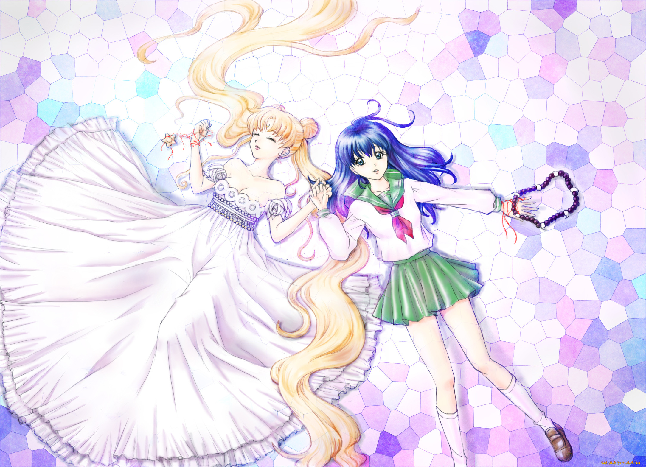 , unknown,  , , , tsukino, usagi, higurashi, kagome, inuyasha, sailor, moon